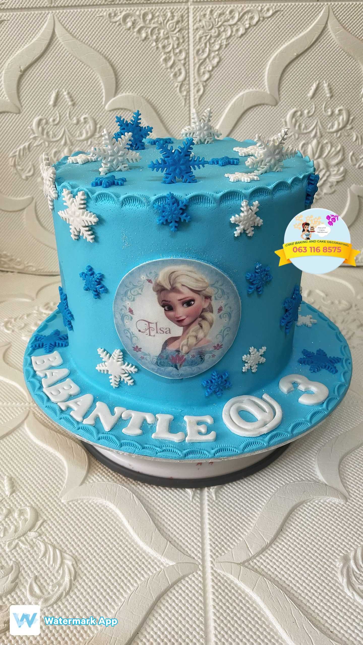 Frozen New Theme Cake Merciful Cakes