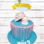 Gender Reveal Cake 2