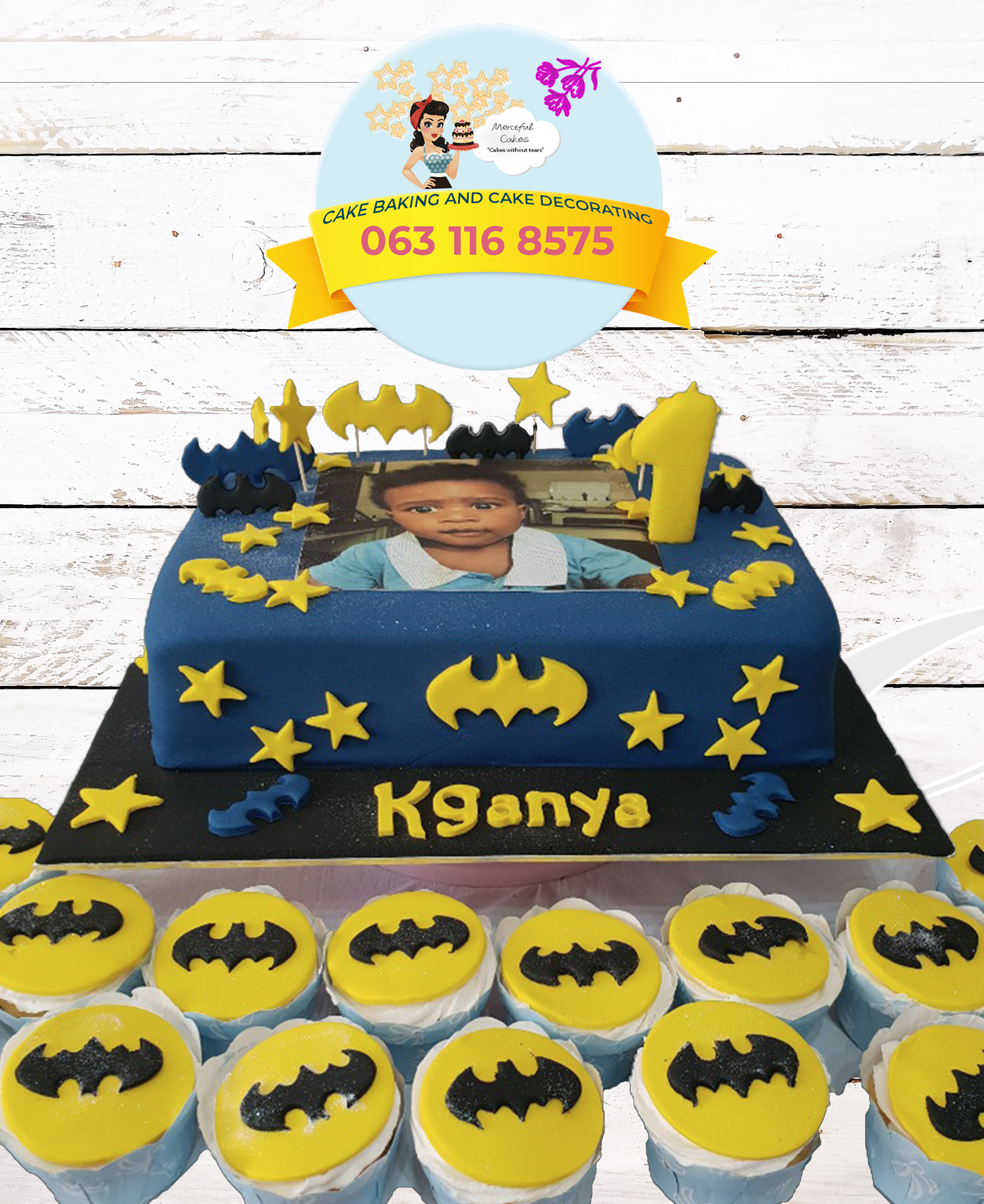 Batman Themed Minion Cake! - JUNIPER CAKERY | Cakes and Sweet Treats!