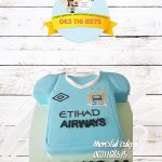 Manchester City Jersey Cake