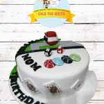 Poker Cake