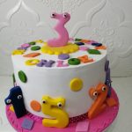 Number themed Cake