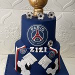 PSG theme Cake