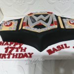 WWE Belt Cake