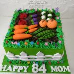Garden Theme Cake