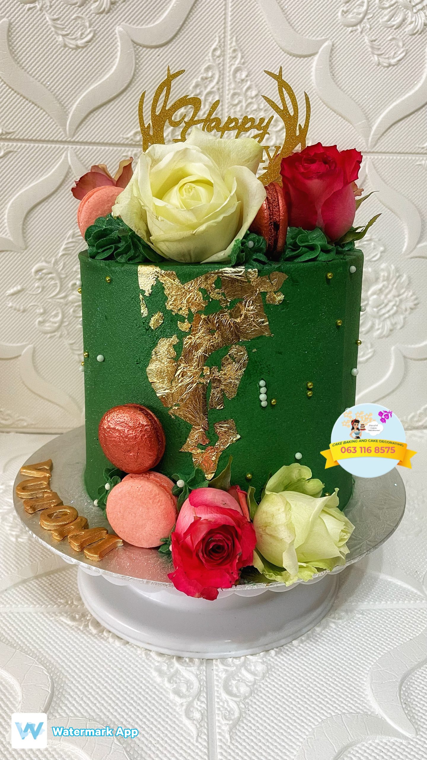 Enchanted Forest, Sweet 17th - Decorated Cake by Guilt - CakesDecor