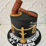 Single Law Theme Cake