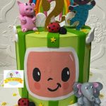 BLACK  JJ Cocomelom Cake