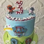 Blue Paw Patrol Cake