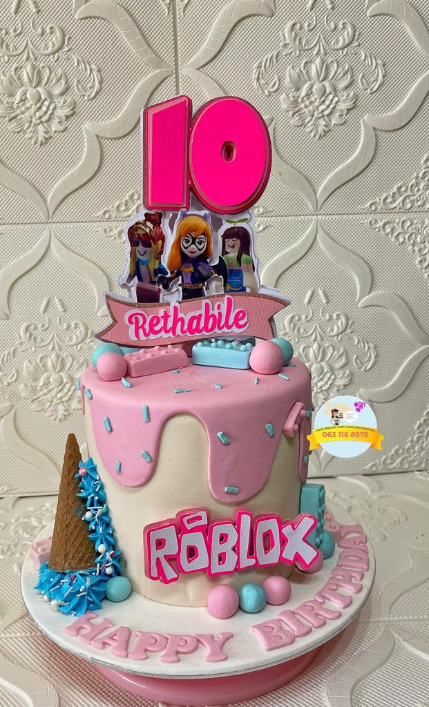 Roblox Cake - Flair Cake Boutique