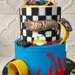 Hot Wheel Theme Cake