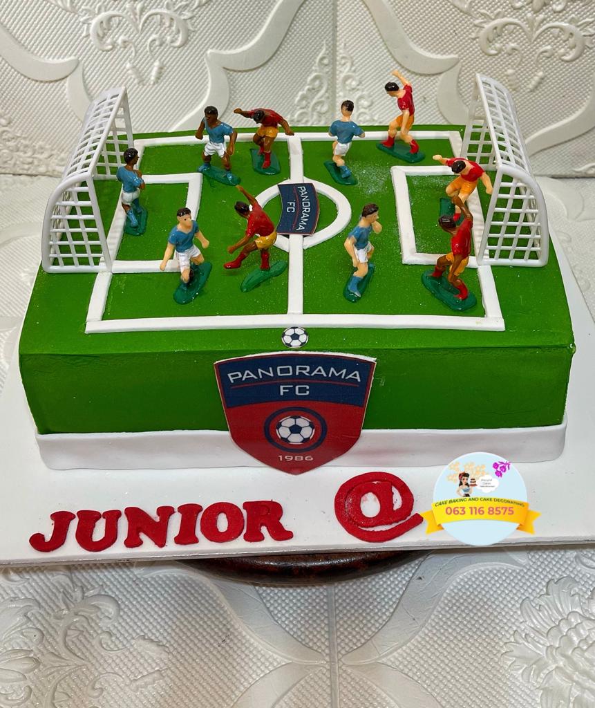 soccer pitch birthday cake | My daughter wanted a soccer cak… | Flickr