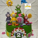 Telly Tubies Theme cake