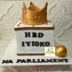 Gold Crown Men's Theme Cake