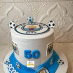 Manchester City Theme Cake