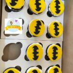 Batman Cartoon Theme Cupcakes