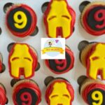 Ironman Themed Cupcake